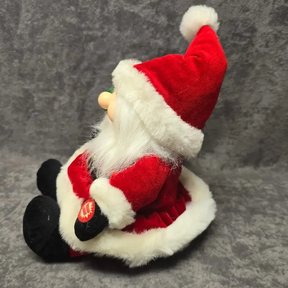 Dandee Animated Santa Claus Dances & Sings Jingle Bell Rock Christmas Plush